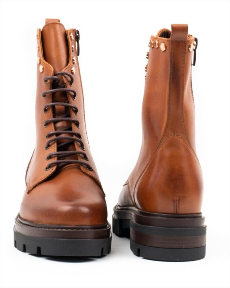 LEATHER BIKER BOOTS 2/78500