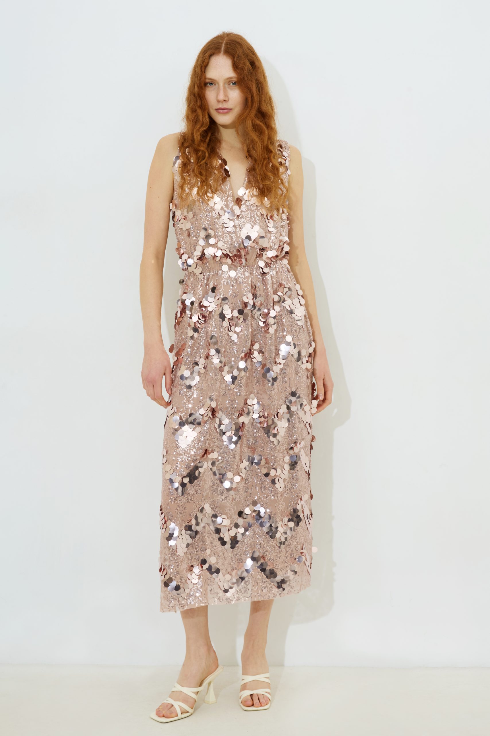 Vittoria Sleeveless Sequin Dress