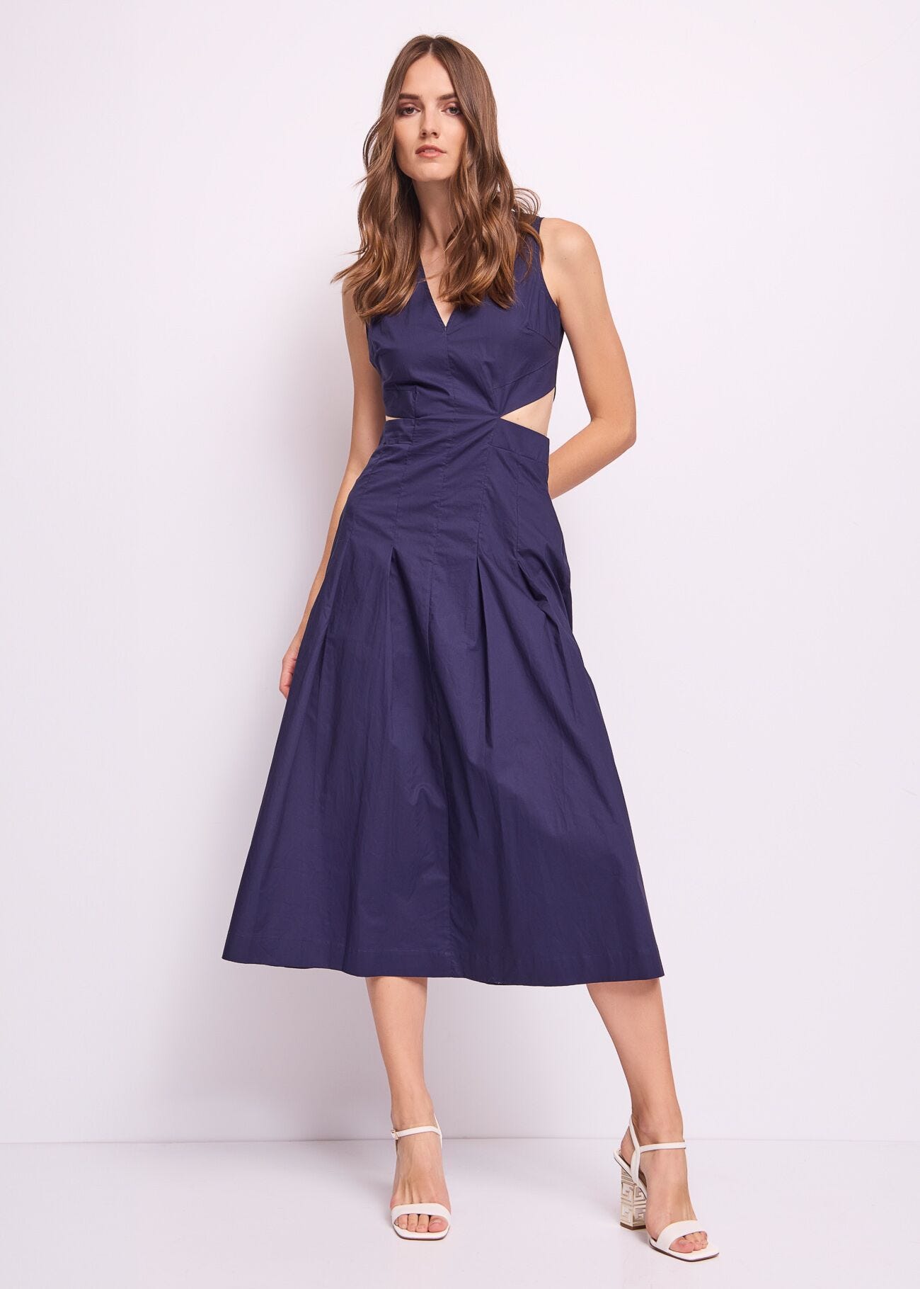Women\'s blue cotton dress Gaudì