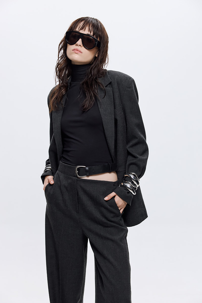 Christa Oversize black Blazer