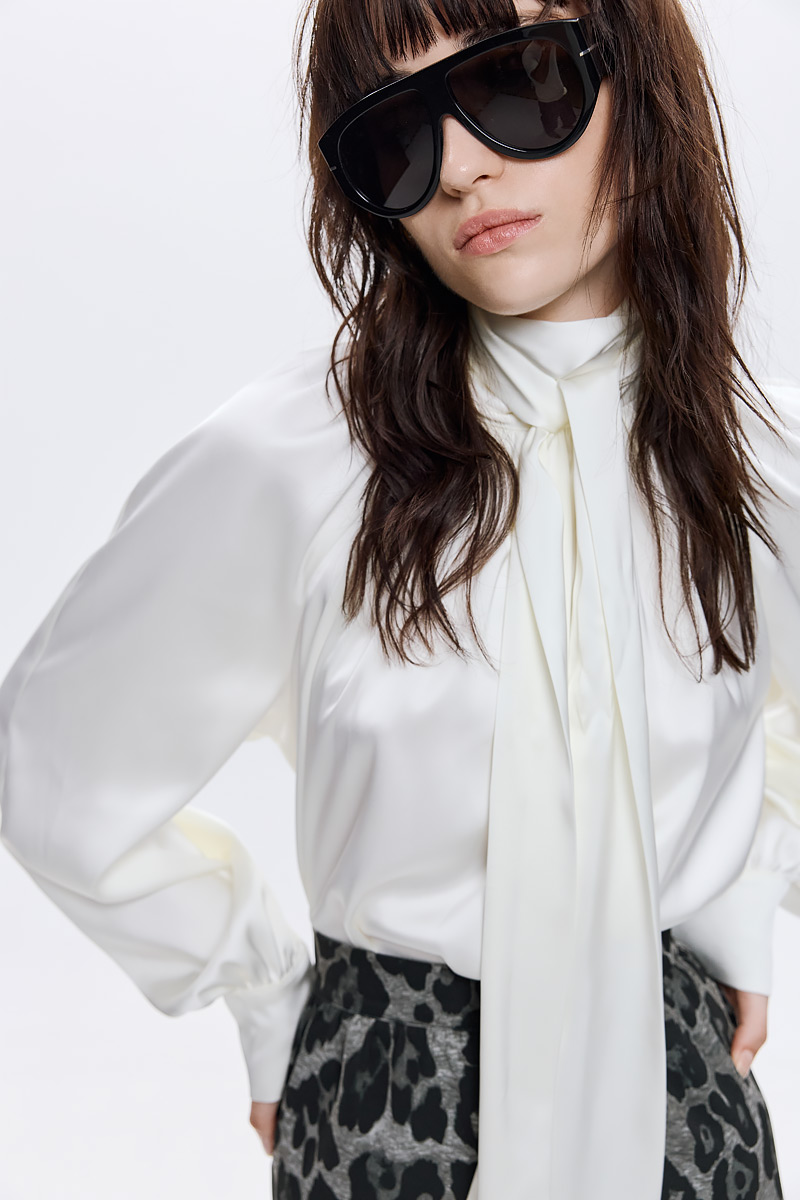 Melody Lavalliere Satin Top