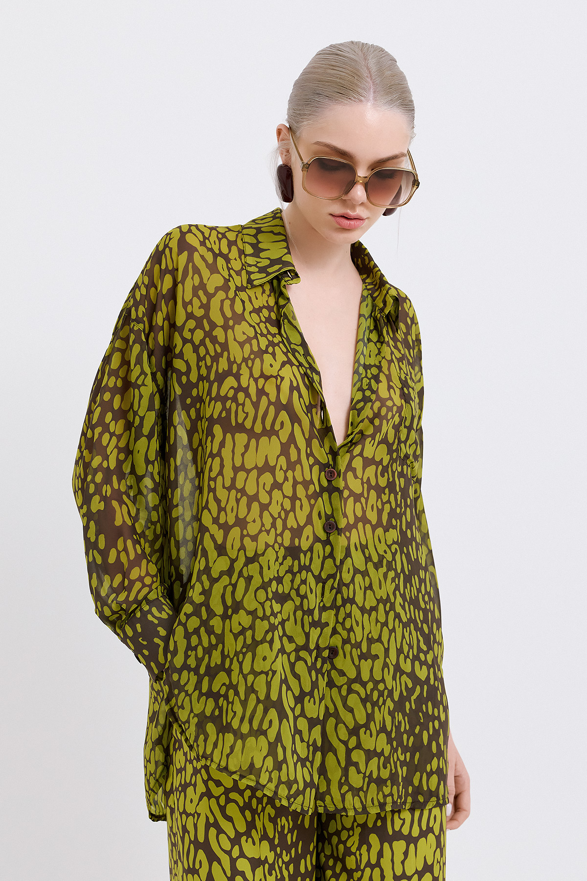 Liora Leopard Print Shirt