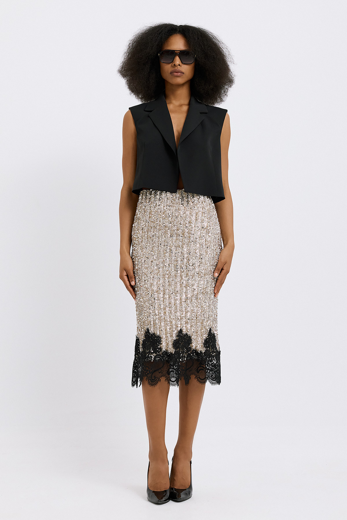 Stella Sequin Skirt