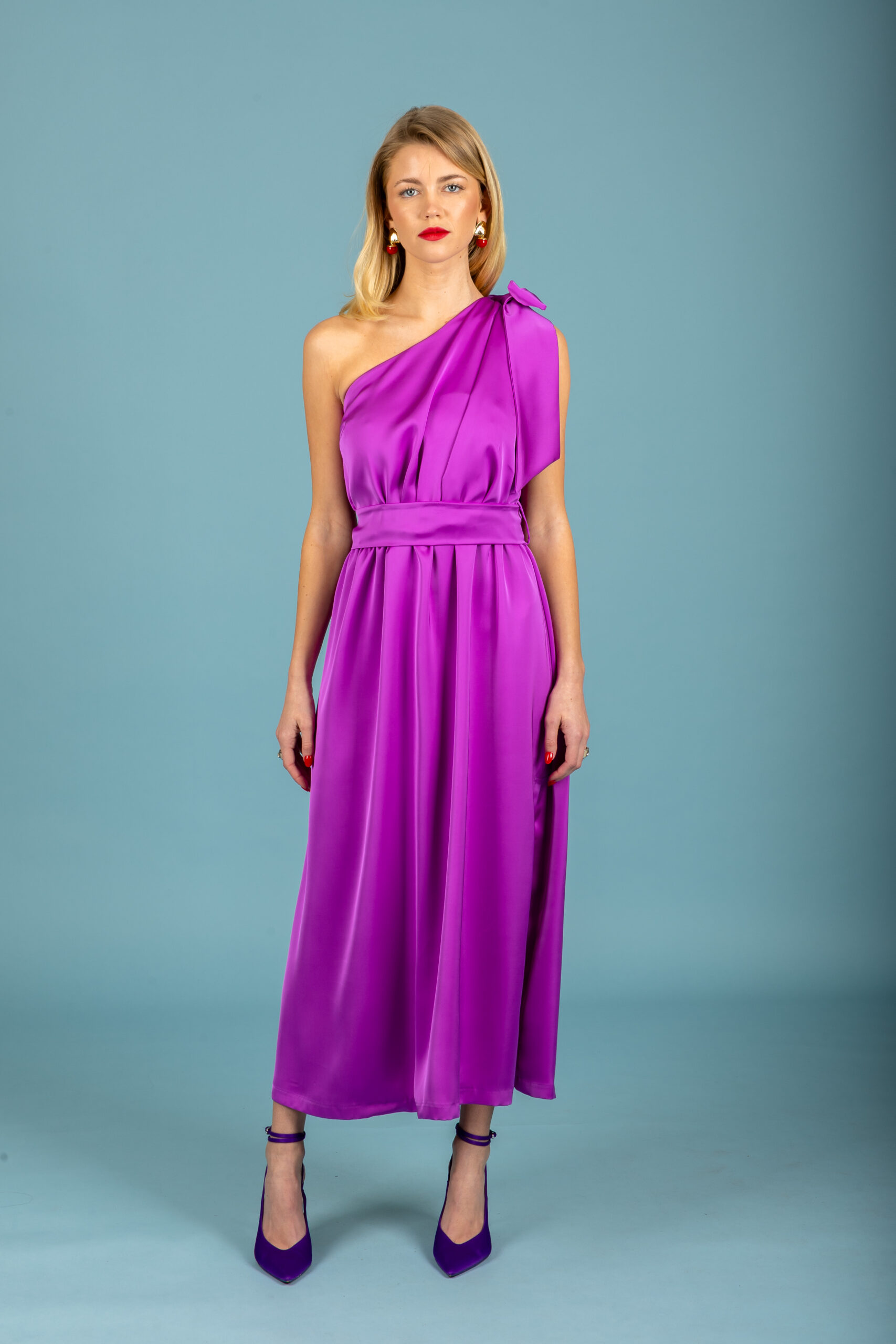 Enzo dress (Intense Violet)