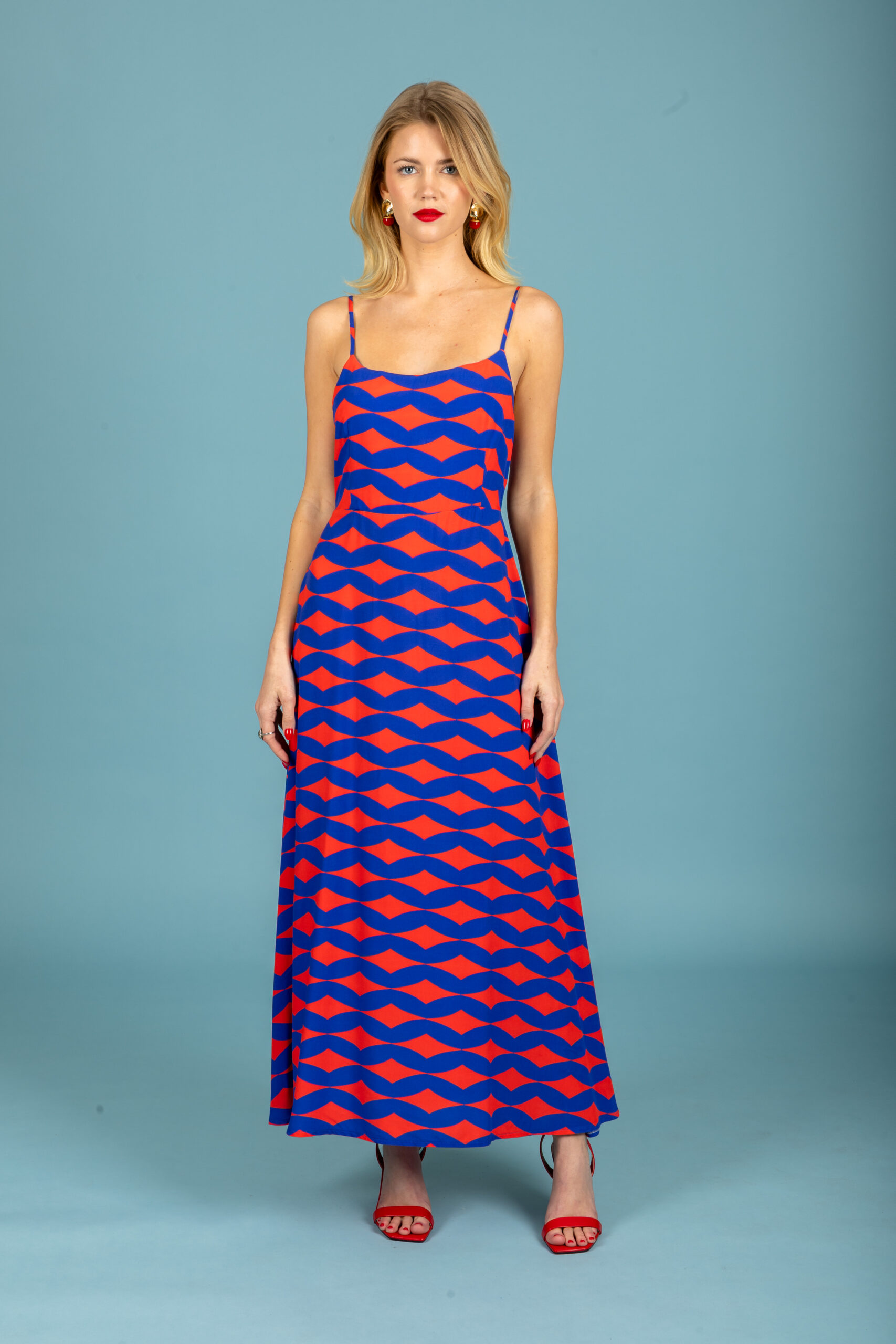 Fabio open back dress