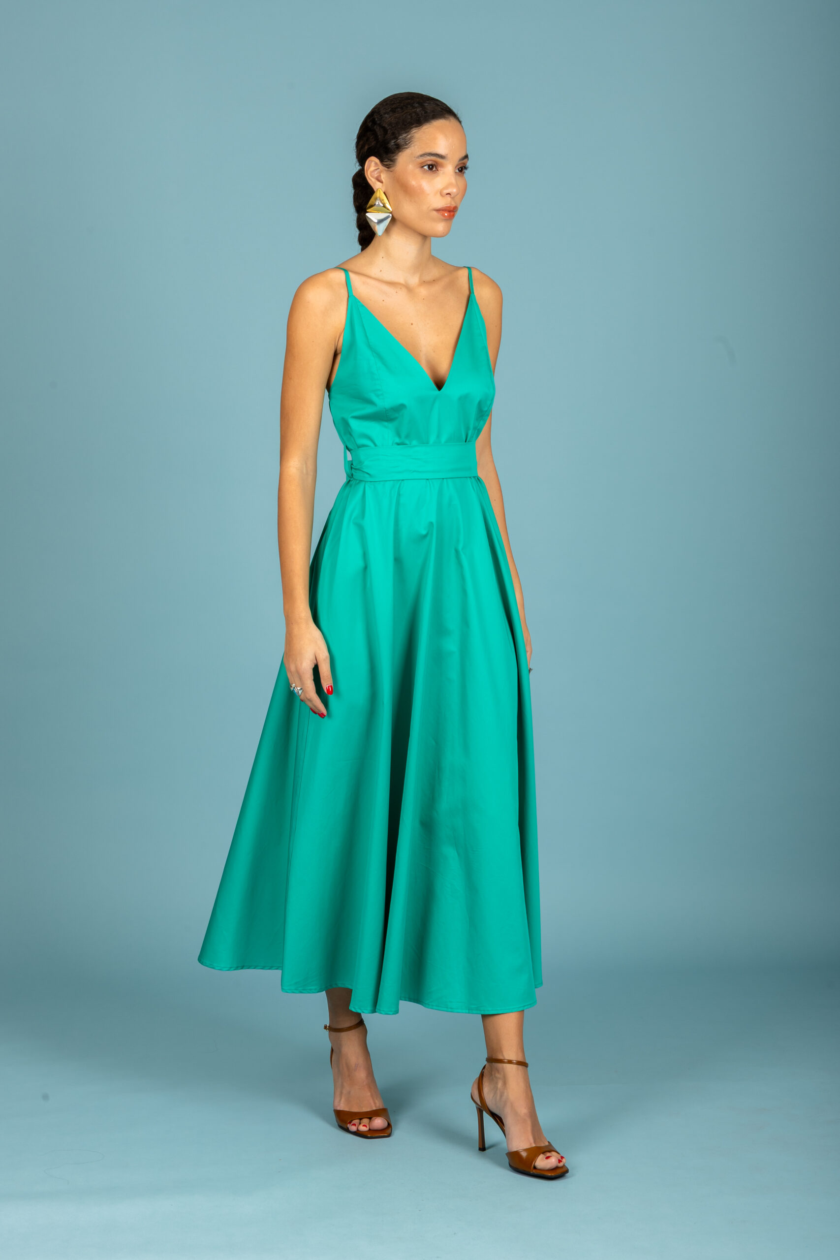 Nina dress (Emerald)