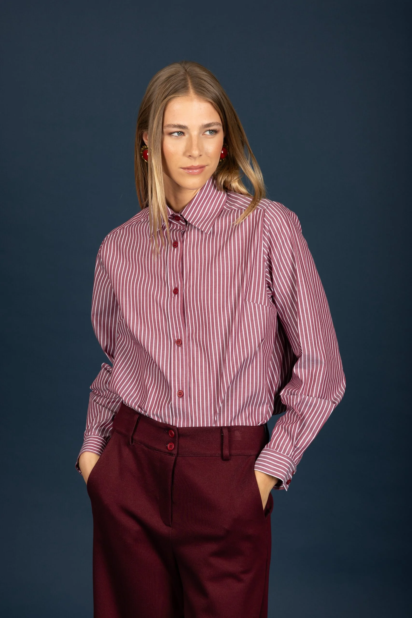 Michael shirt (Bordeaux)
