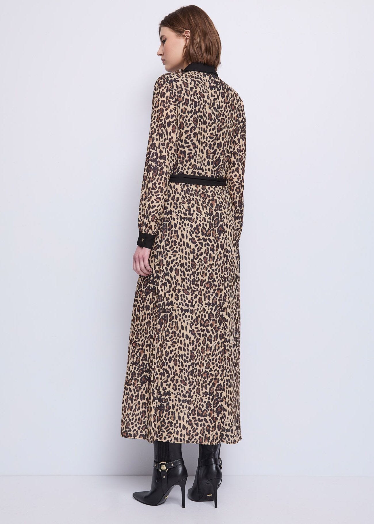 Women\'s shirt dress with belt Gaudì