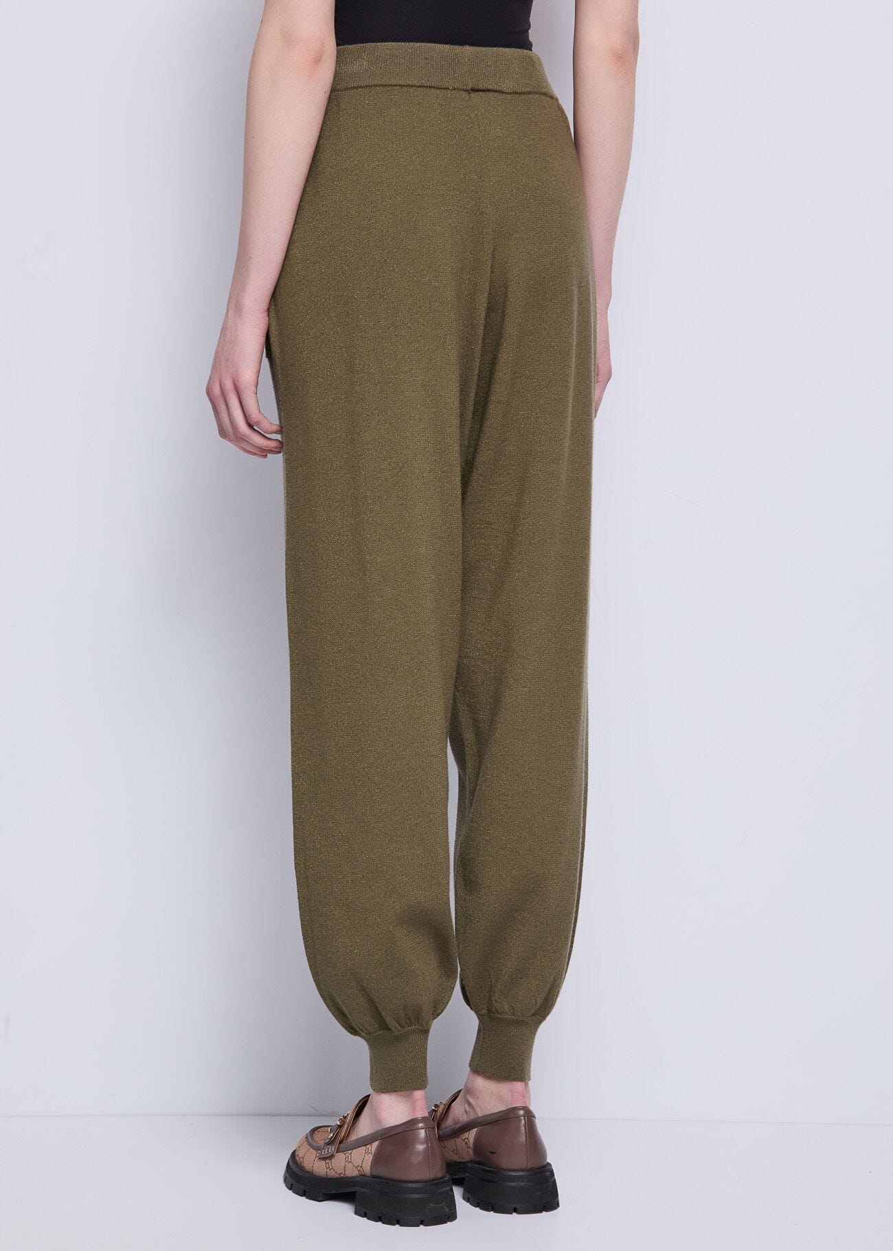 Women\'s lurex trousers with drawstring Gaudì