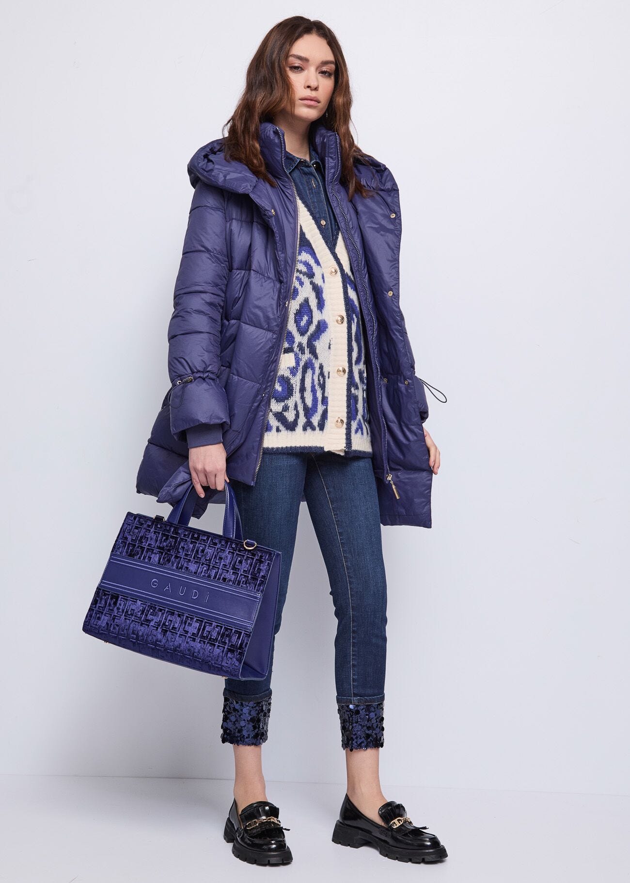 Μπουφάν με κουκούλα Gaudì