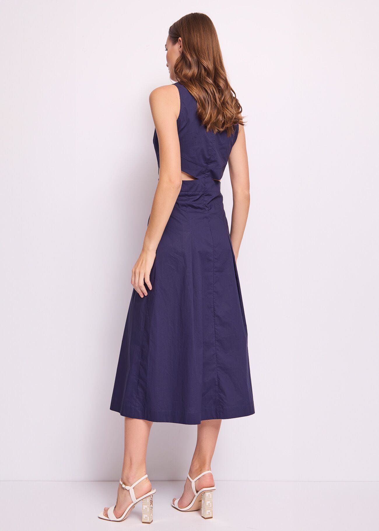 Women\'s blue cotton dress Gaudì