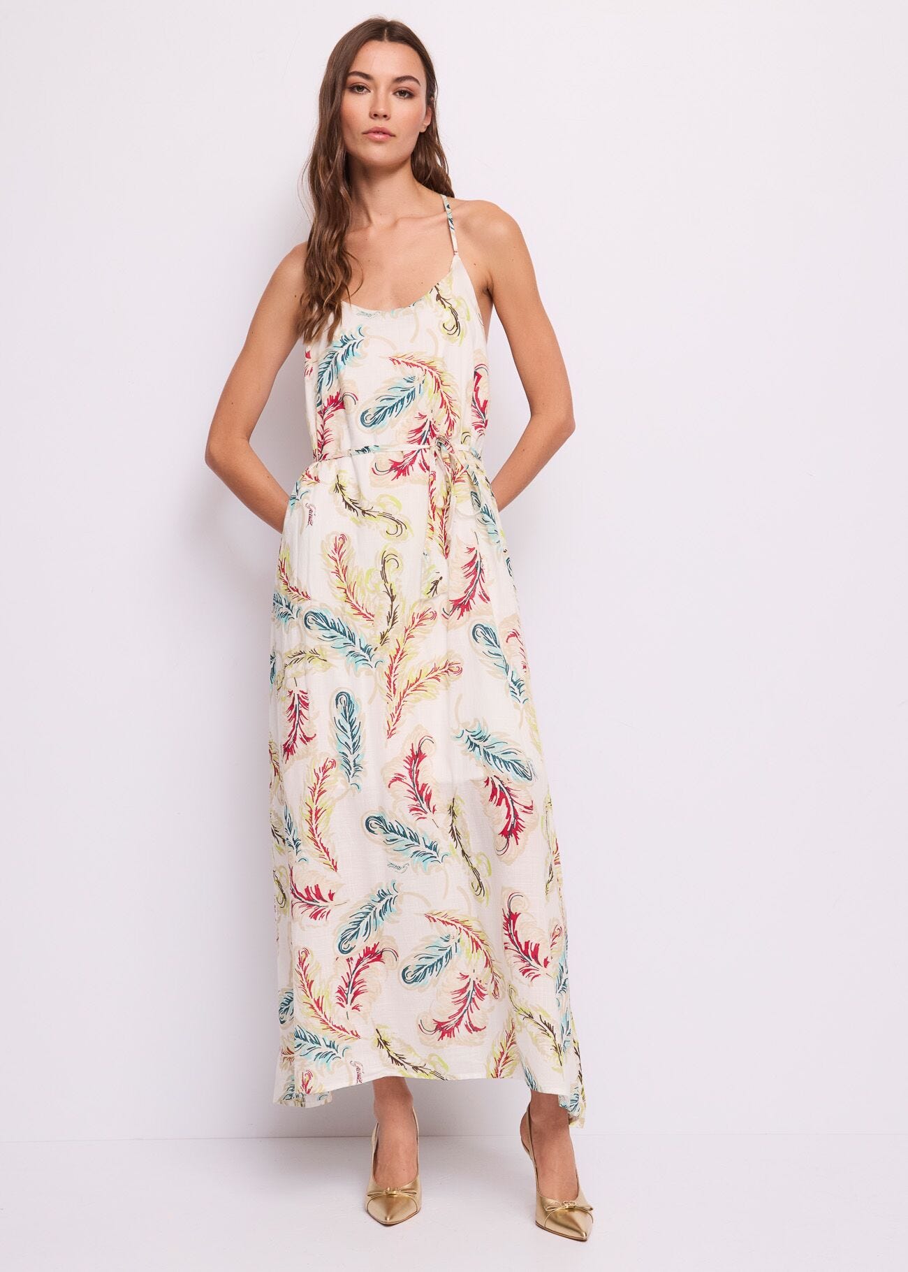 Φόρεμα μουσελίνα Gaudì