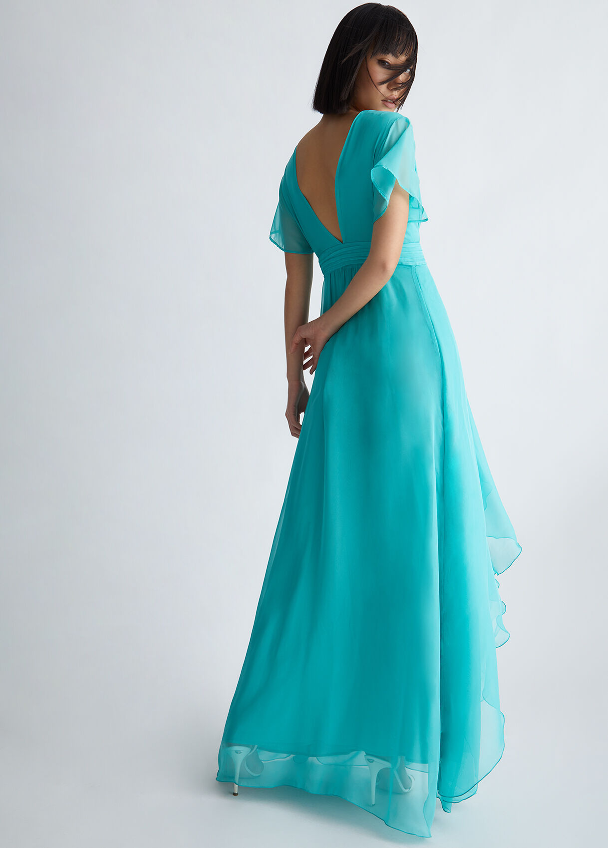 Chiffon cocktail dress