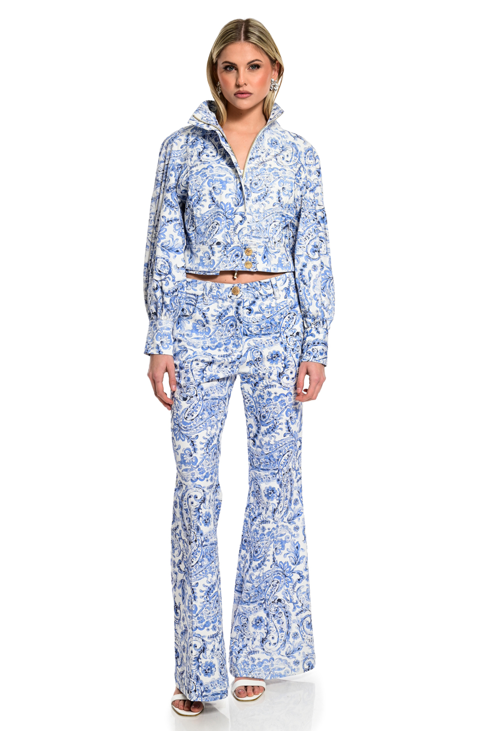 Paisley Print Jacket