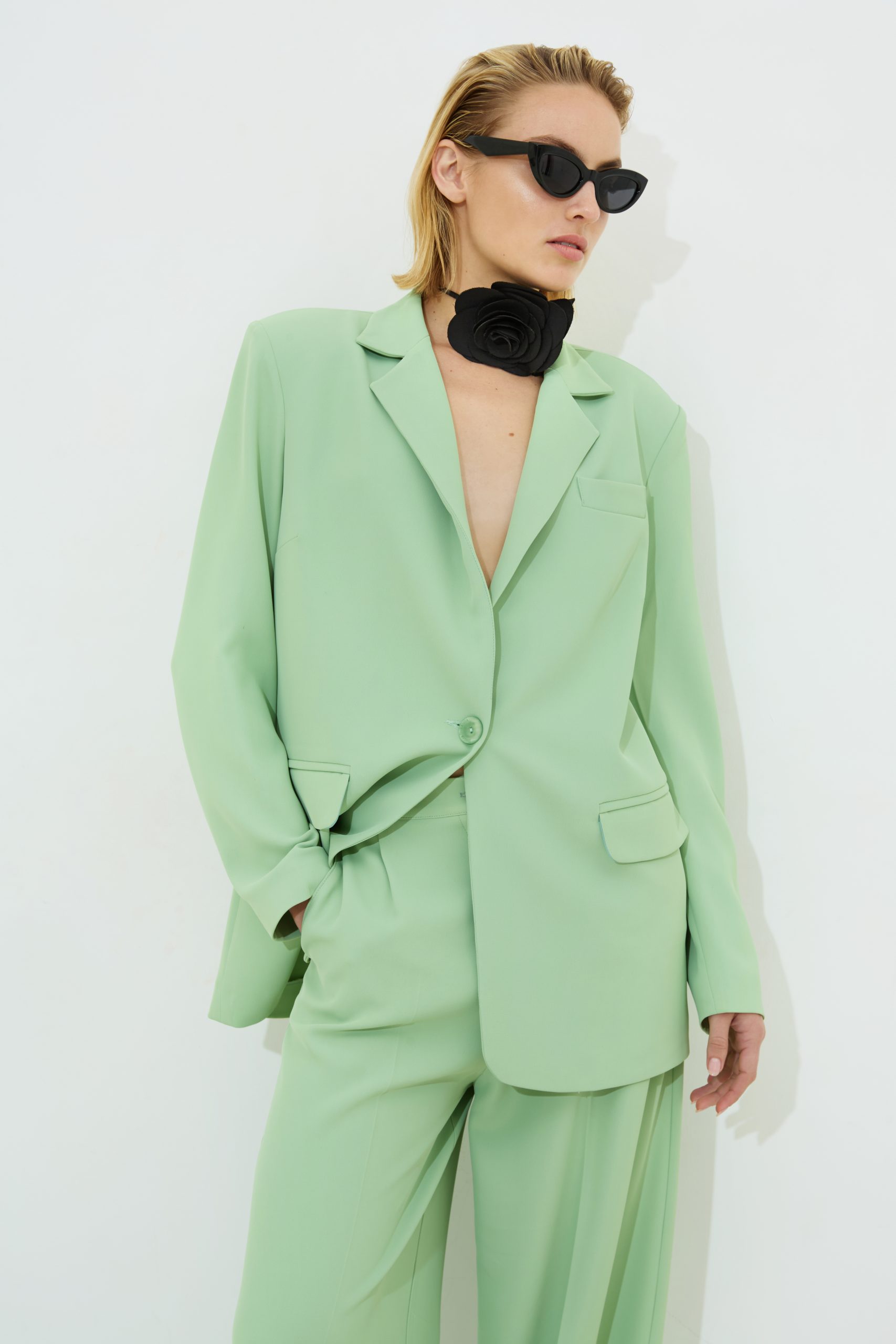 Nora Oversize Crepe σακάκι