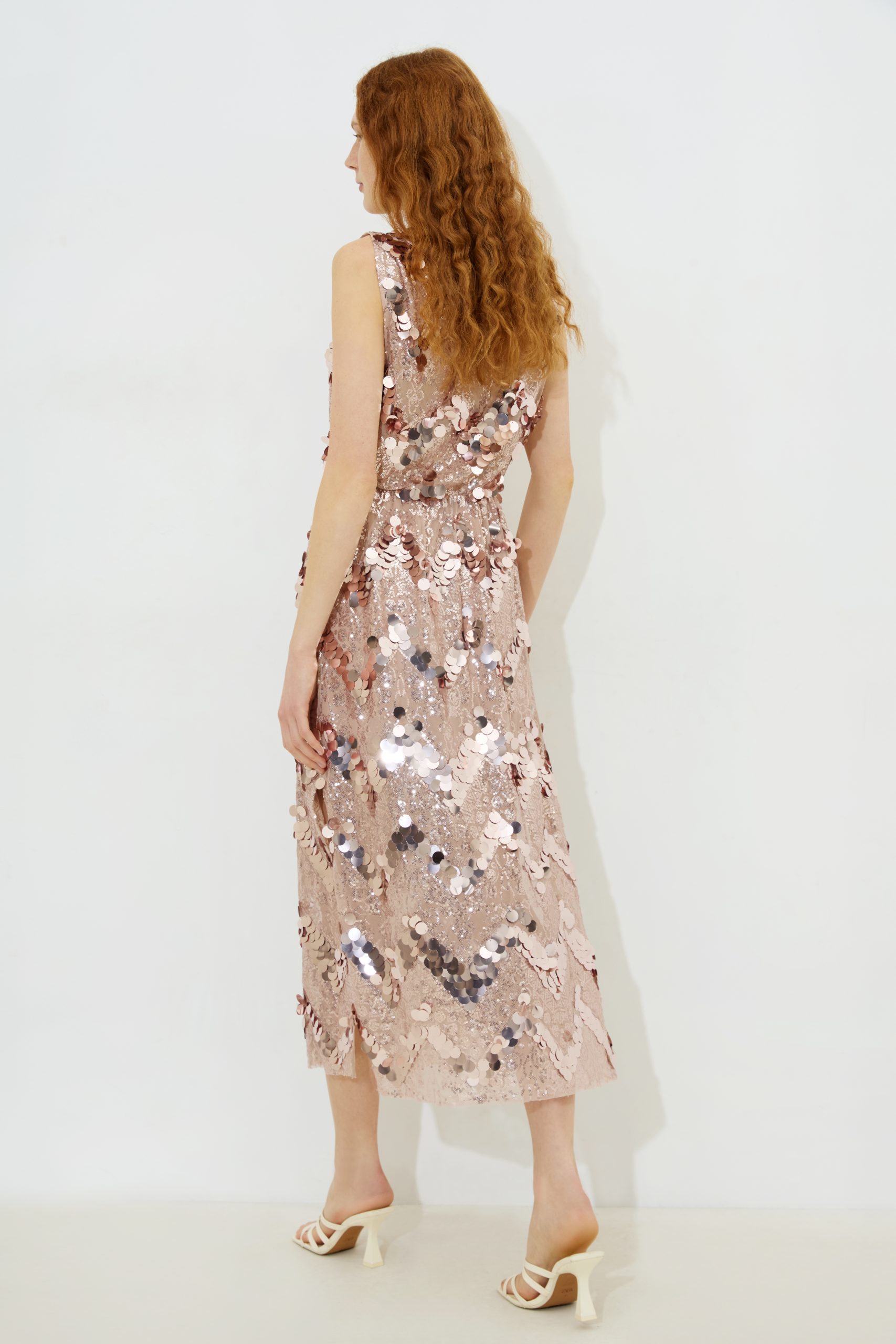 Vittoria Sleeveless Sequin Dress