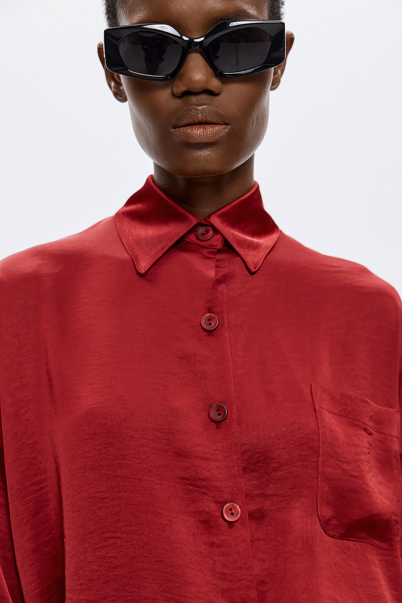 Harriett Satin Shirt