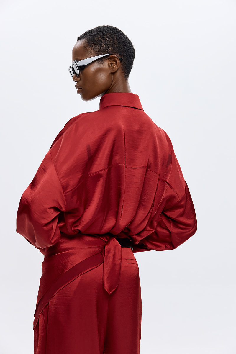 Harriett Satin Shirt