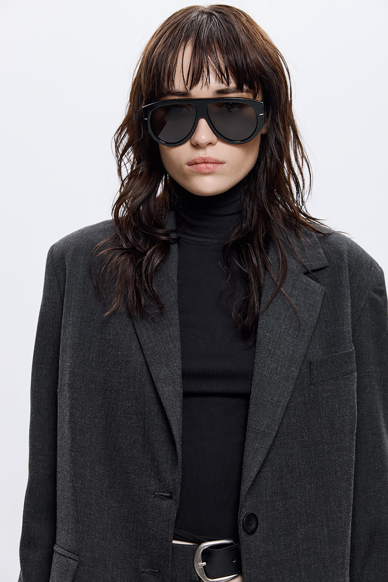 Christa Oversize black Blazer