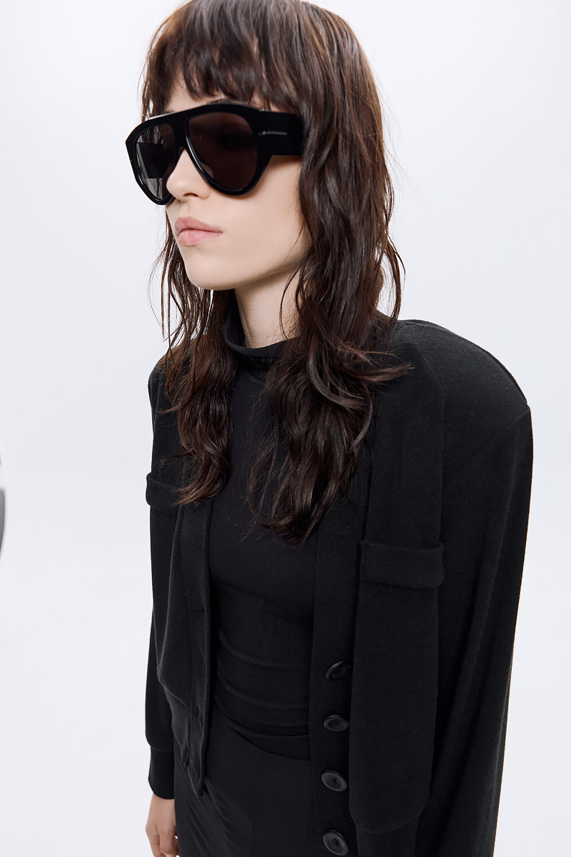 Karla Padded Knit Cardigan