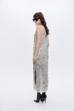 Ivory Sequin Dress