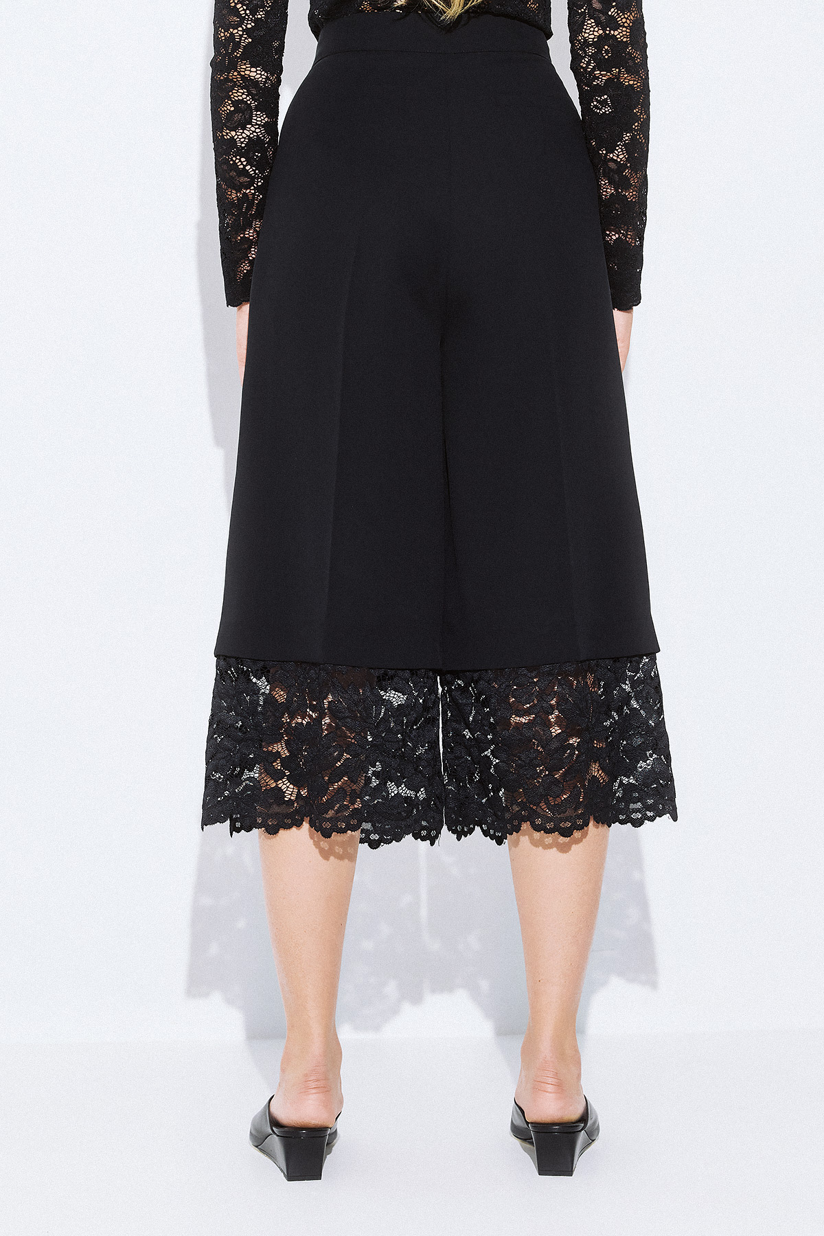 Mirella Crepe Zip Culotte