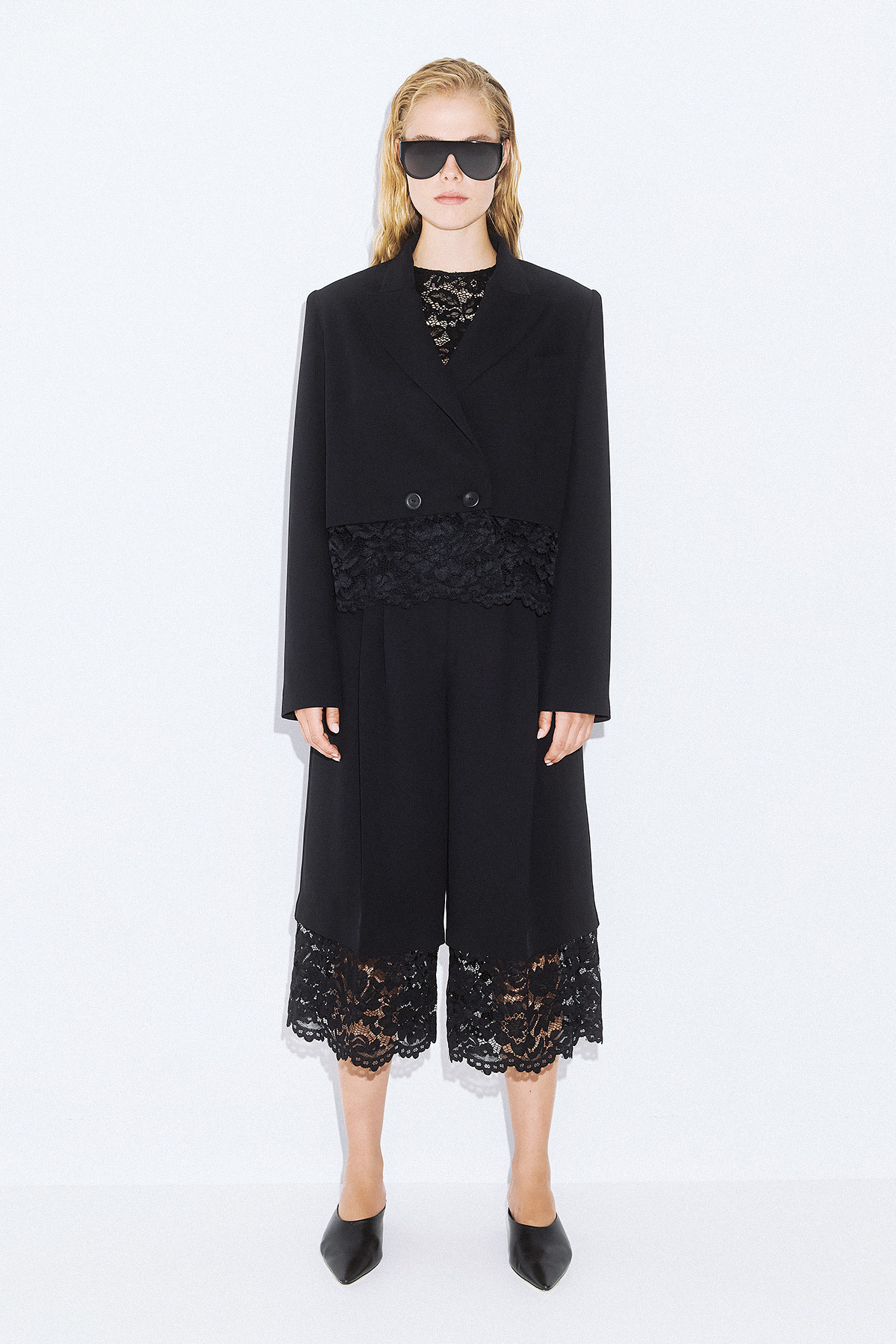 Mirella Crepe Zip Culotte