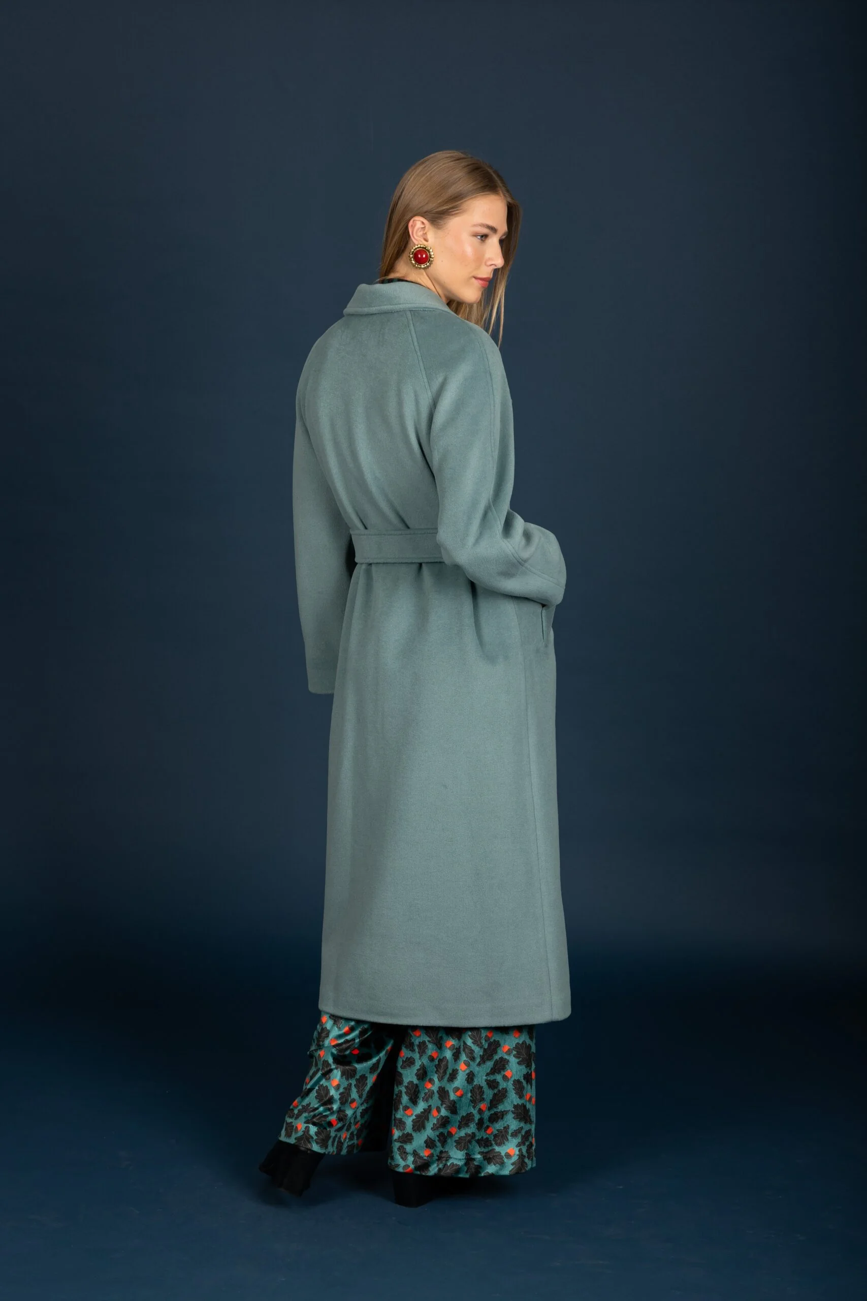 Celia coat (Teal)