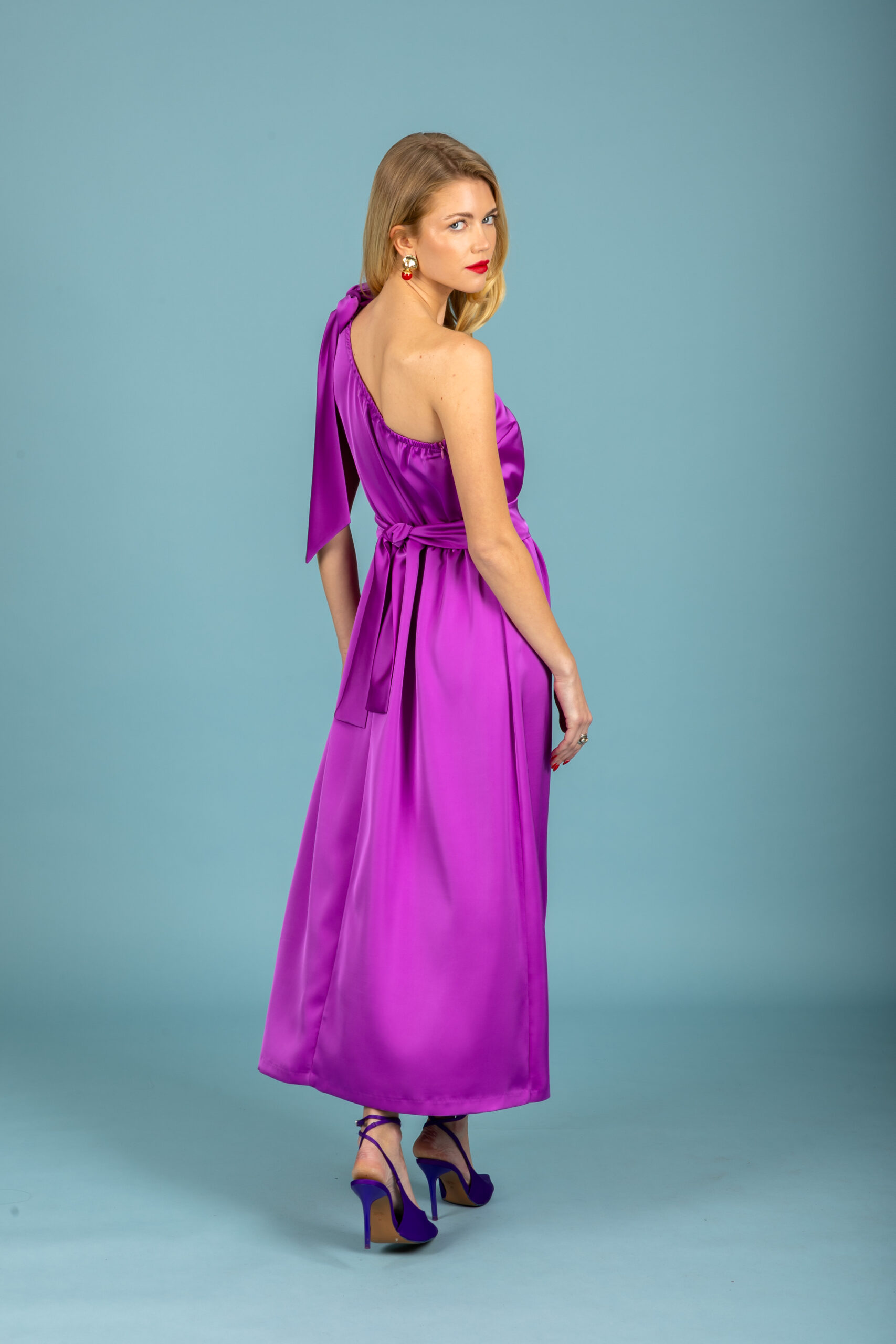 Enzo dress (Intense Violet)