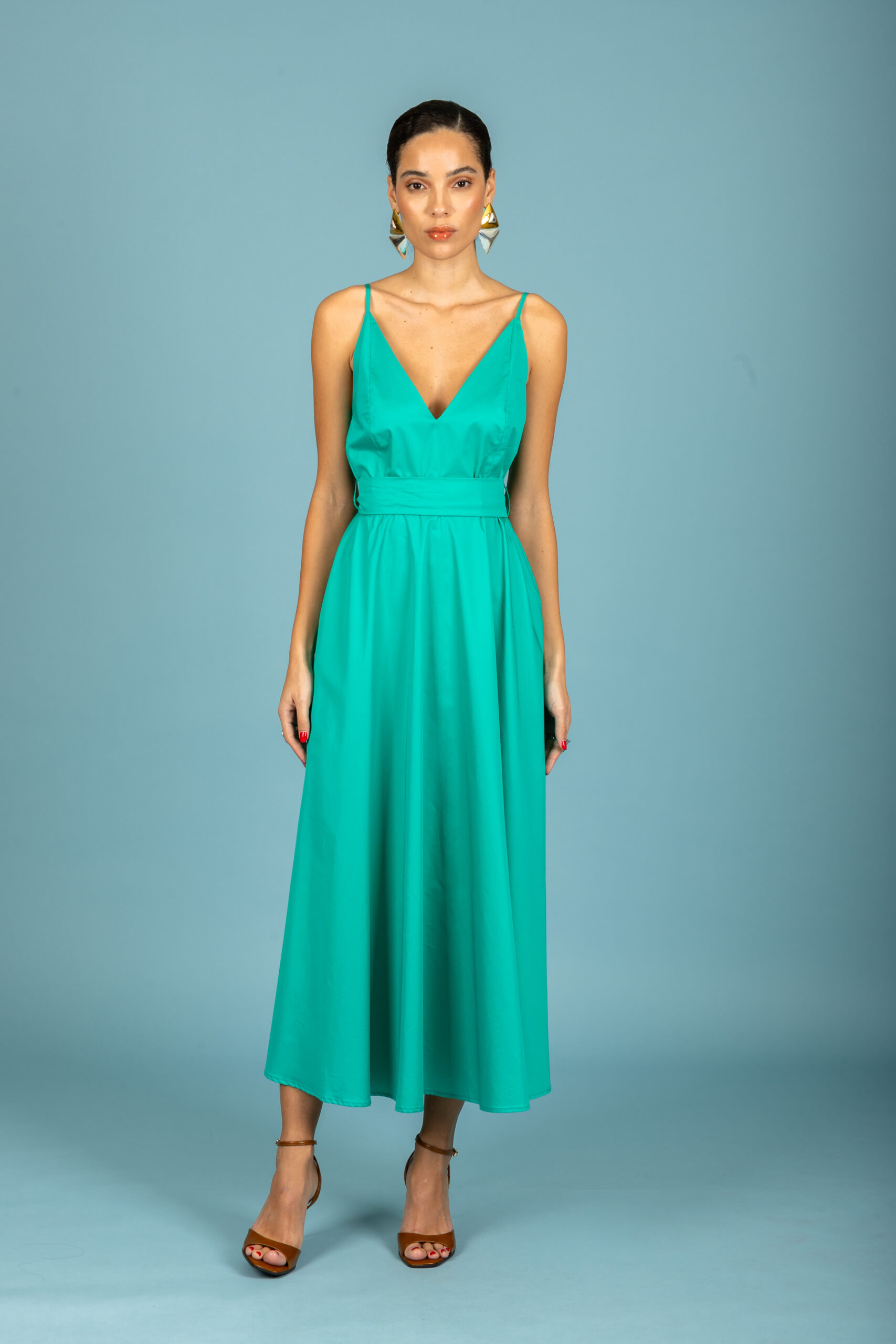 Nina dress (Emerald)