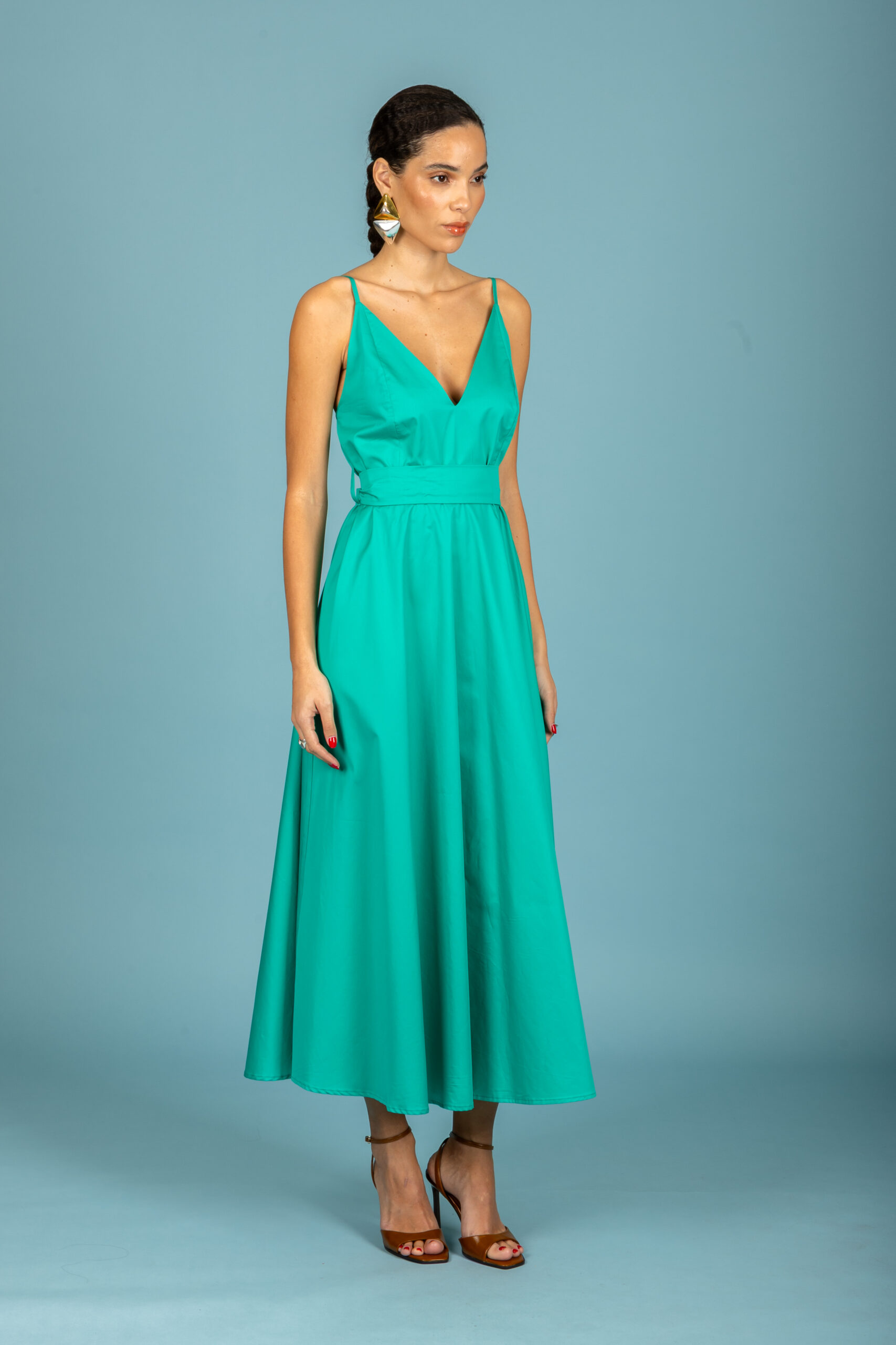 Nina dress (Emerald)