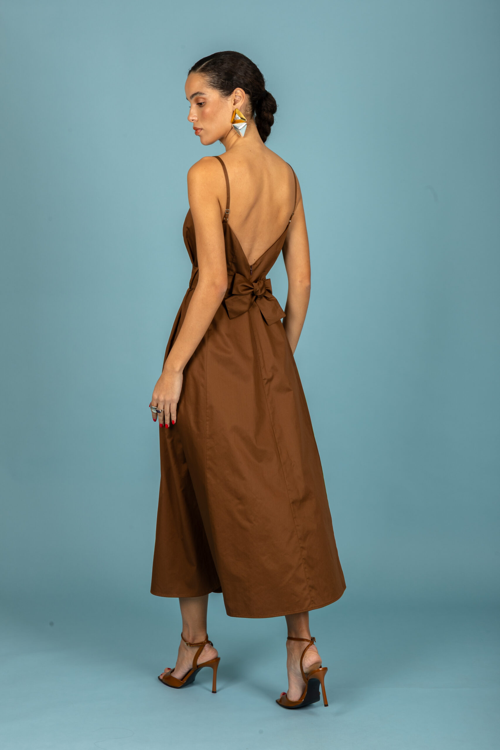 Rafael dress (Dark Brown)