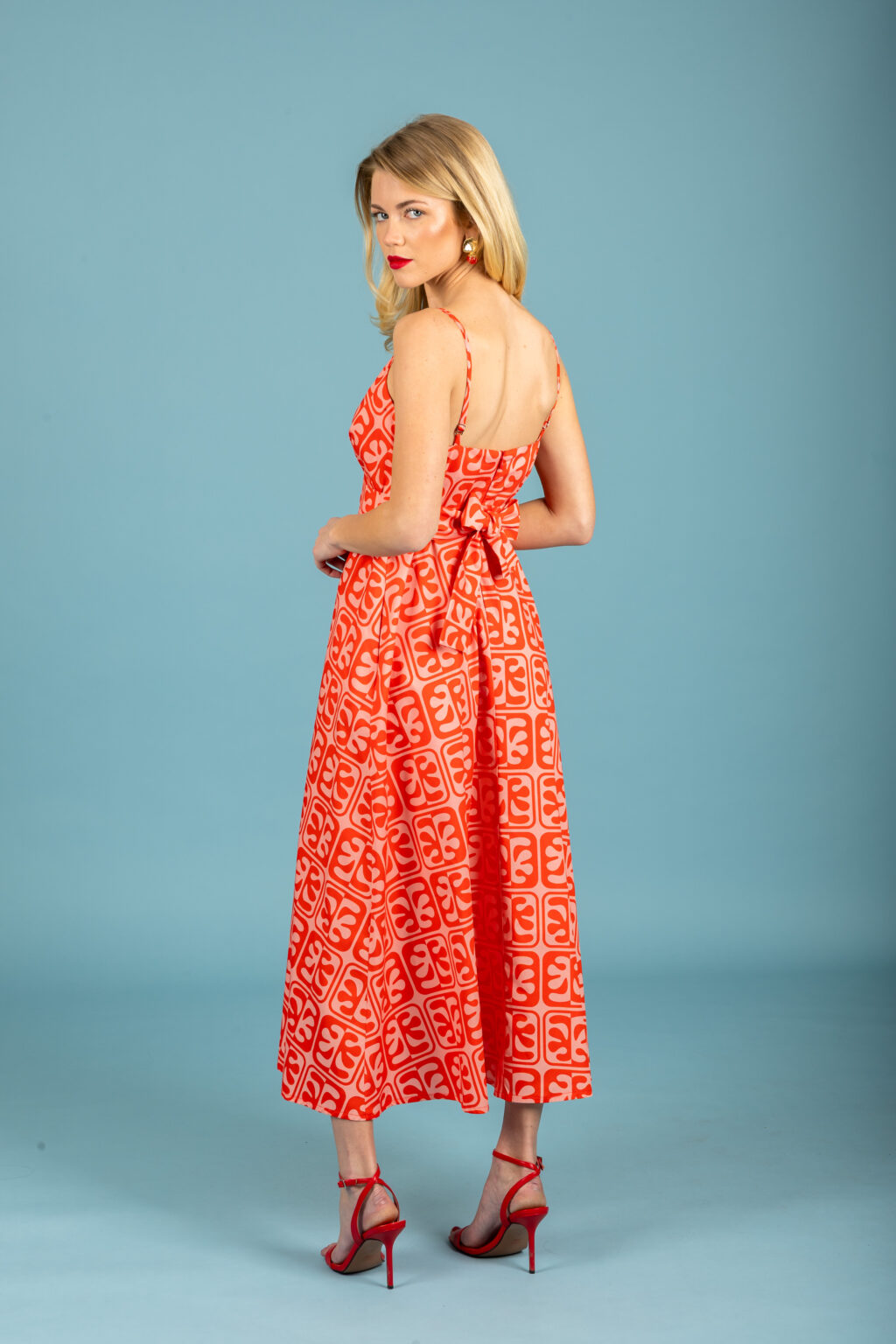 Javier poplin dress (Pink)