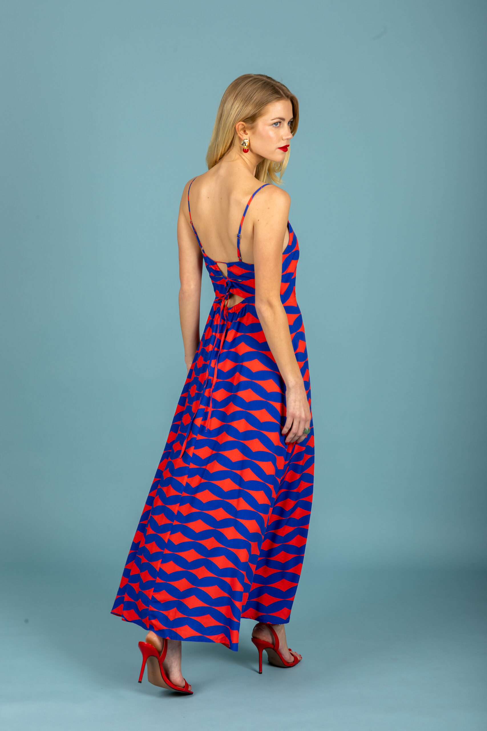 Fabio open back dress