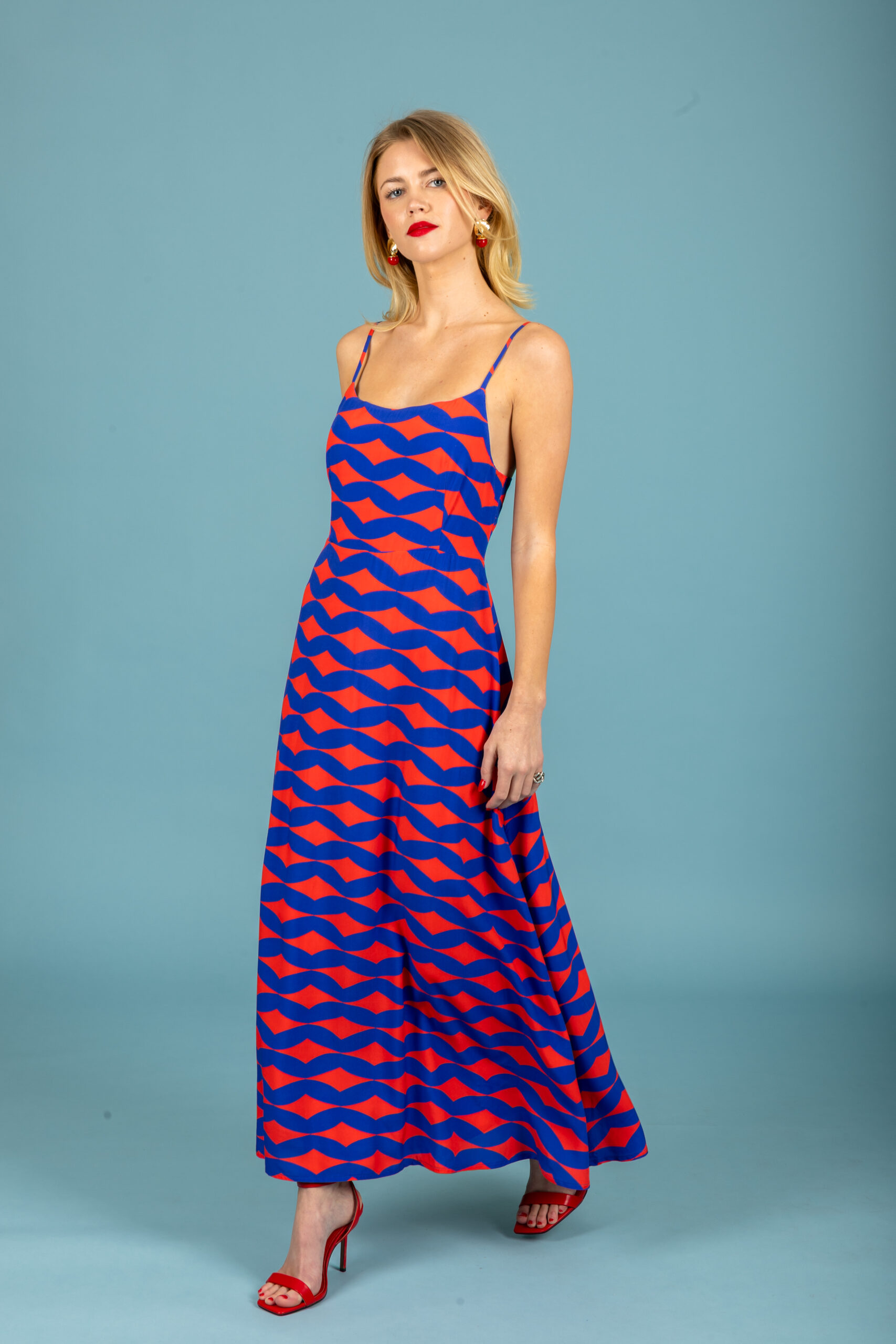 Fabio open back dress