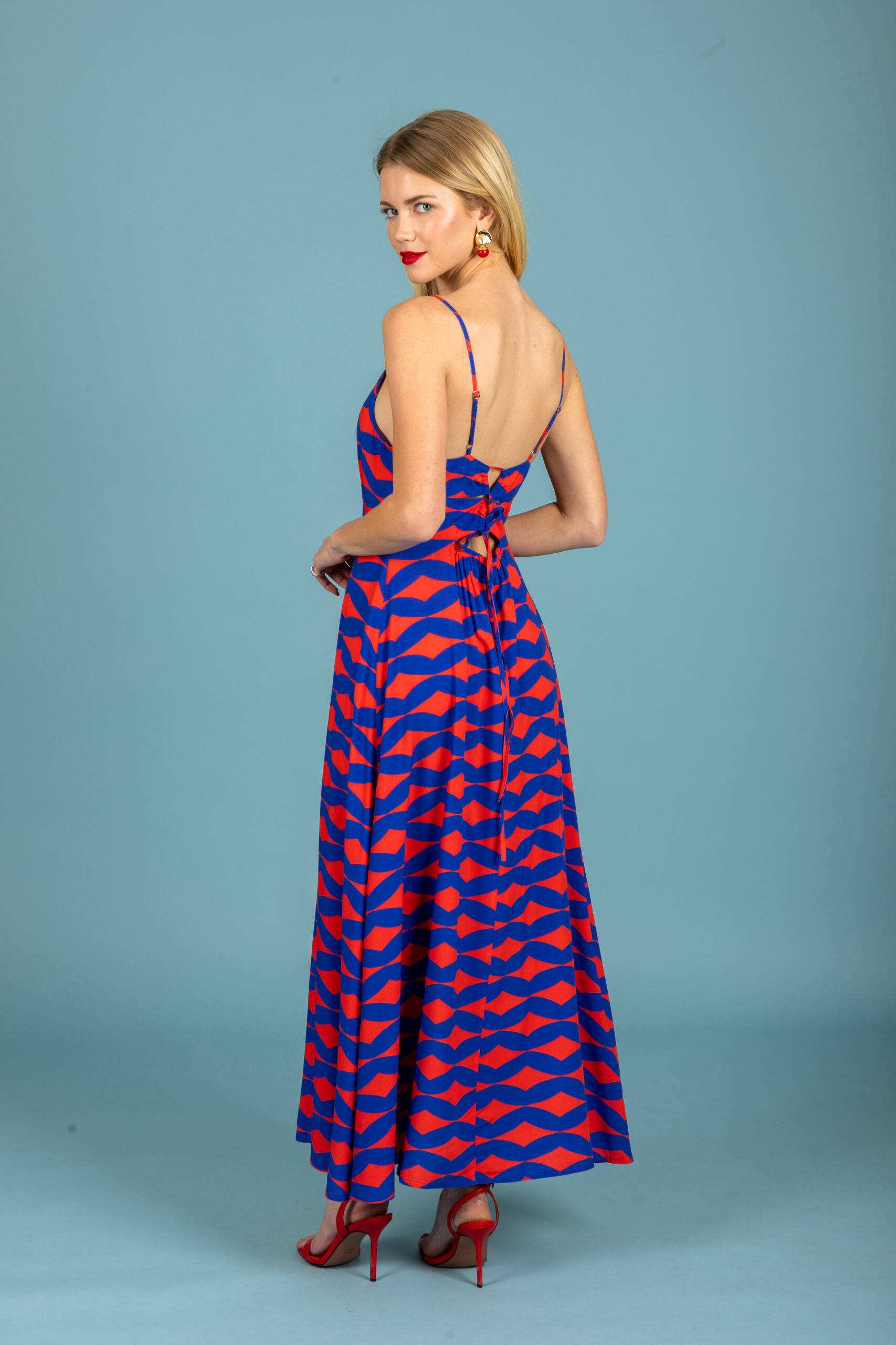 Fabio open back dress